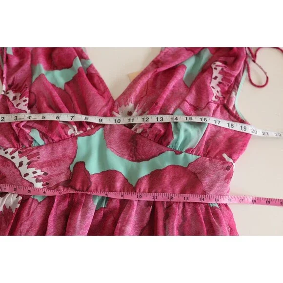 NWT Anthropologie Hutch Yael Sleeveless Maxi Dress Colorful Floral Boho XL - Picture 15 of 16